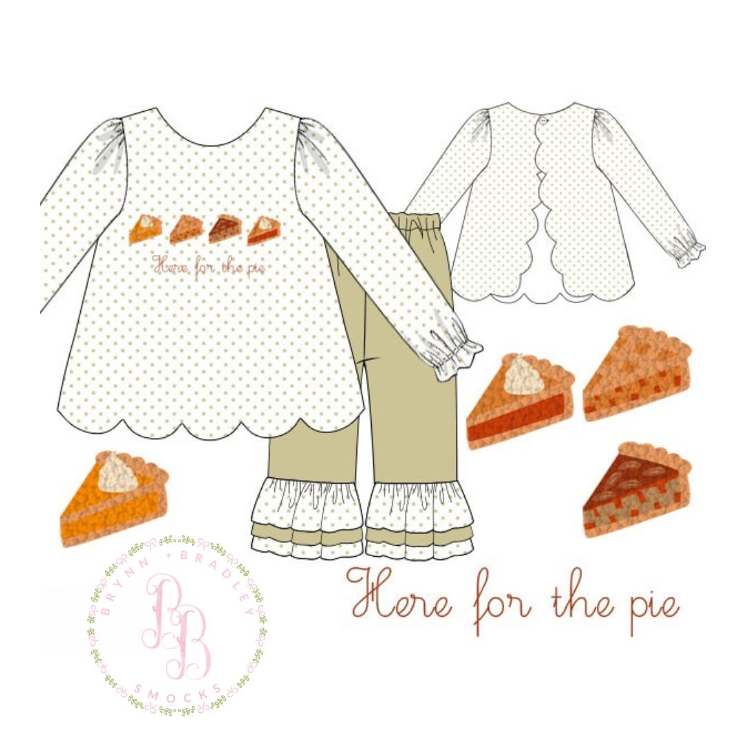 RTS: Here for the Pie Girl Pants Set
