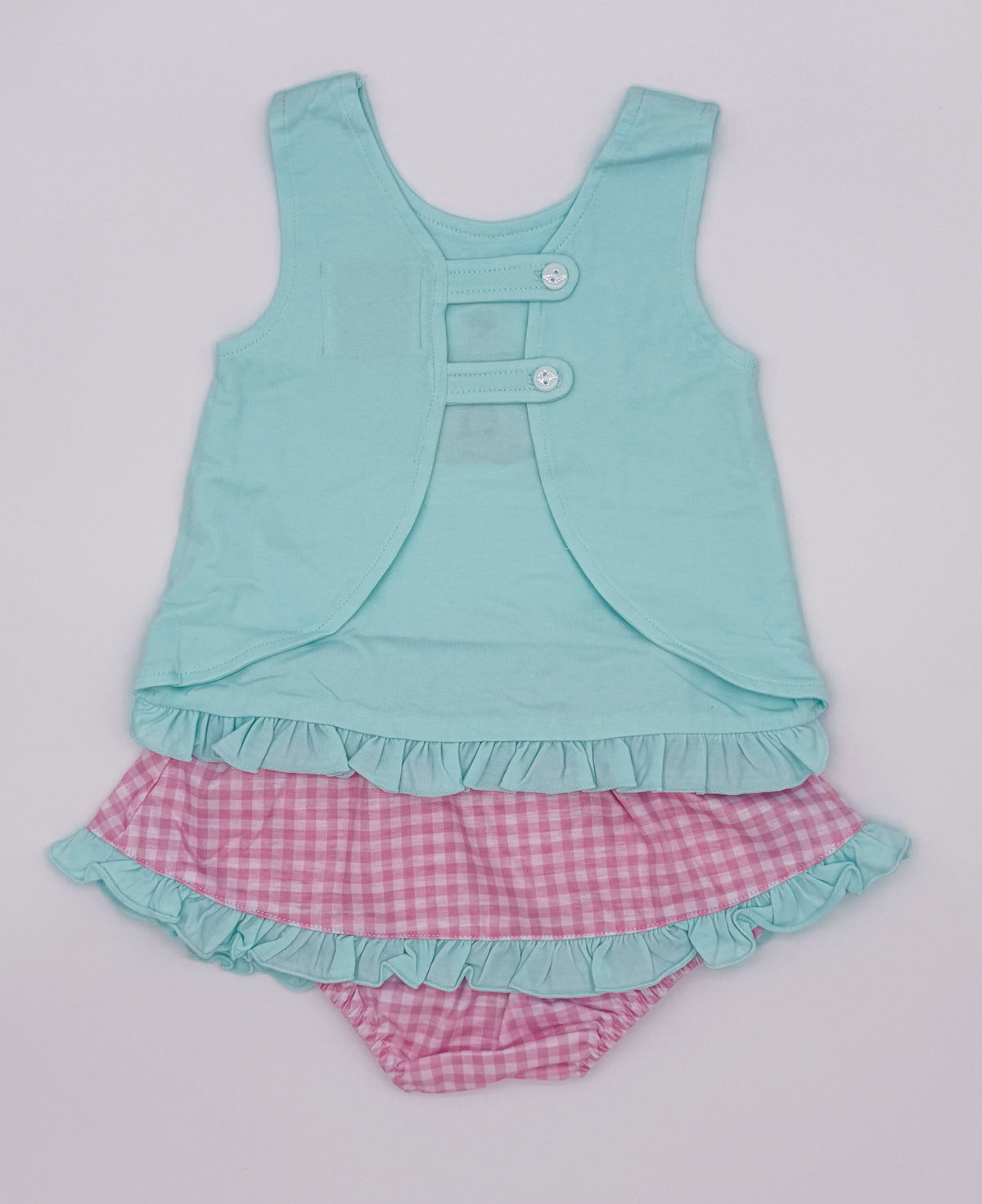 RTS: Sandcastles + Seashells Girl Diaper Set