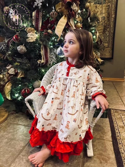 PO29: Toyland Family Pajamas Girl Nightgown