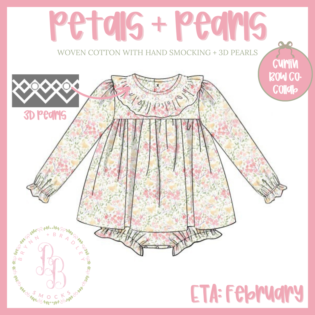 RTS: Petals + Pearls Girl Skirted Bubble