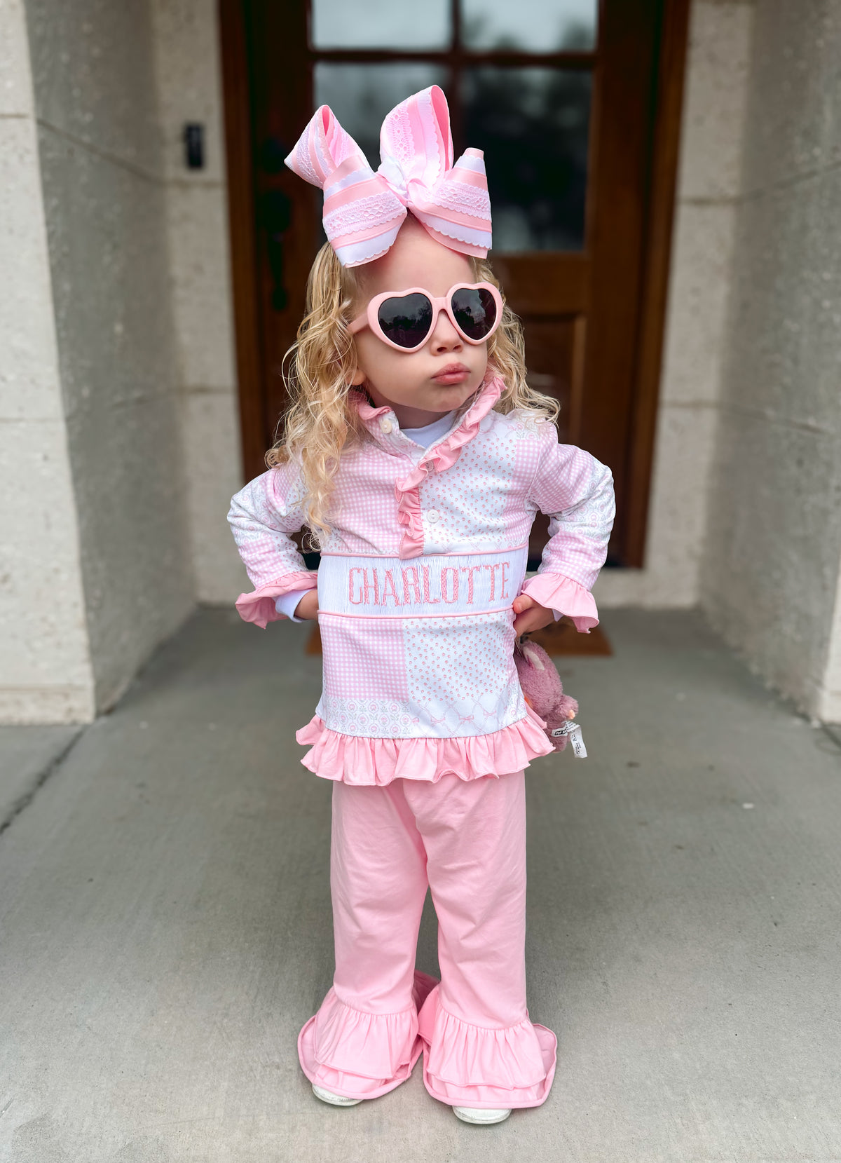 PO31: Parker’s Patchwork Ruffle Pants Set- ETA: December