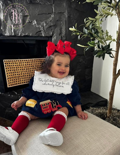 PO29: The Bell Still Rings Girl Skirted Bubble