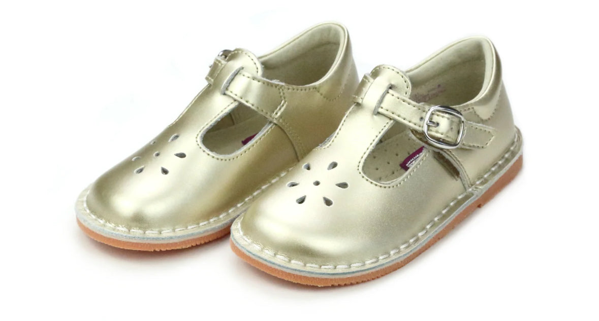 Preorder: Joy Classic Leather T-Strap Mary Jane Shoe