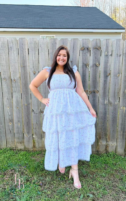 RTS: Emersyn’s Floral Mom Maxi Dress