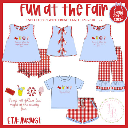 PO28: Fun at the Fair Girl Pants Set