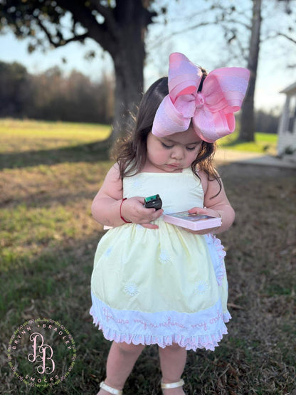 RTS: You Are My Sunshine Girl Skirted Bubble