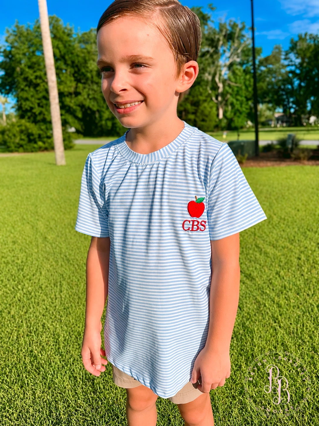 RTS: Boy’s Back to School Apple Shirt