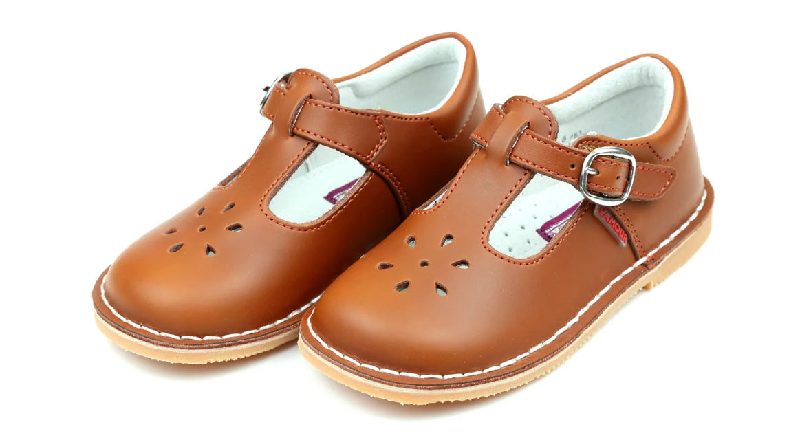 Preorder: Joy Classic Leather T-Strap Mary Jane Shoe