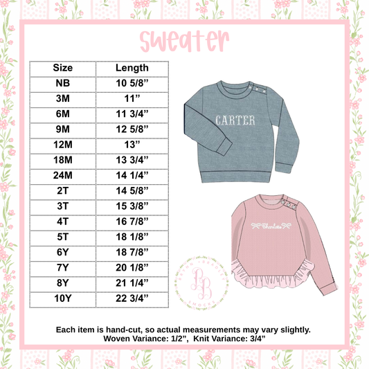 Child’s Sweater