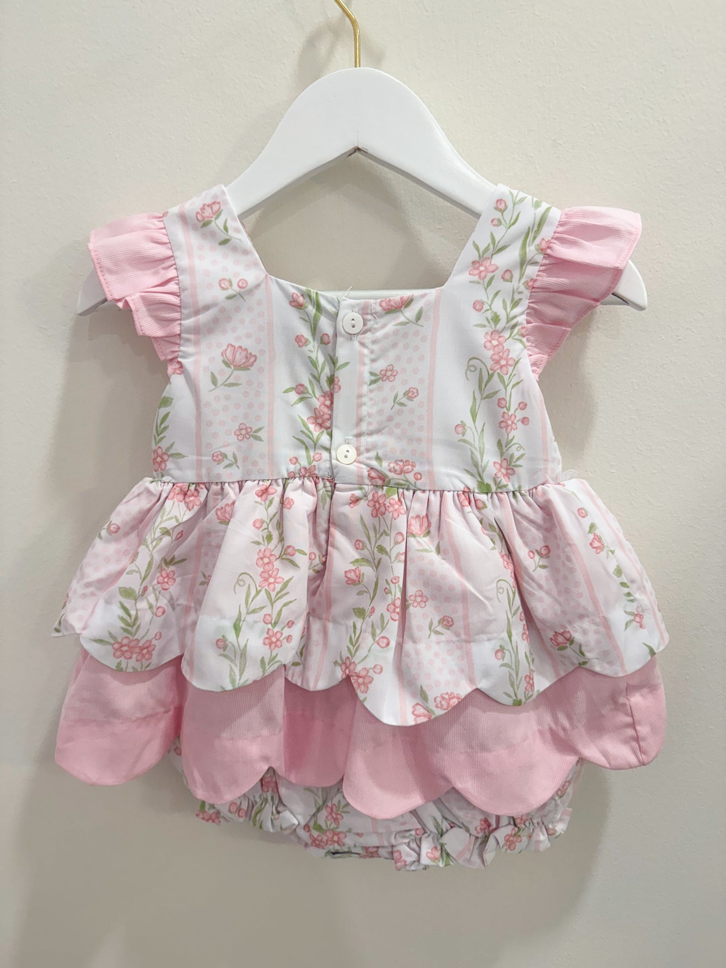 RTS: Emersyn’s Floral “Mama’s Girl” Girl Skirted Bubble