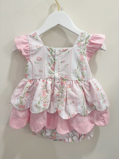 RTS: Emersyn’s Floral “Mama’s Girl” Girl Skirted Bubble