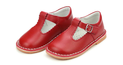 Preorder: Selina Scalloped T-Strap Mary Jane Shoe
