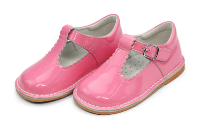 Preorder: Selina Scalloped T-Strap Mary Jane Shoe