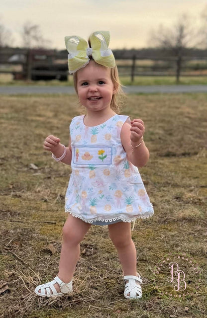 RTS: Sweet Sunshine Girl Bloomer Shorts Set