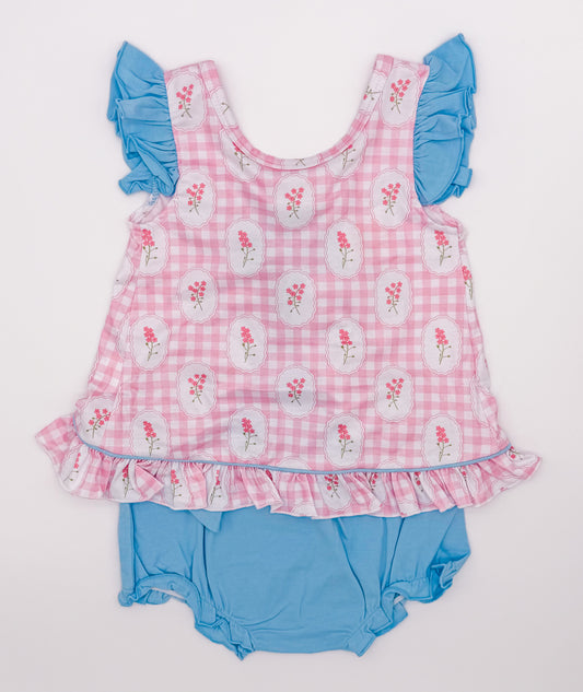 RTS: Blush + Bloom Girl Diaper Set