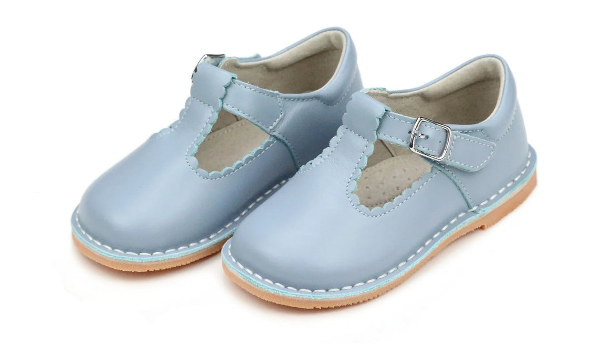 Preorder: Selina Scalloped T-Strap Mary Jane Shoe