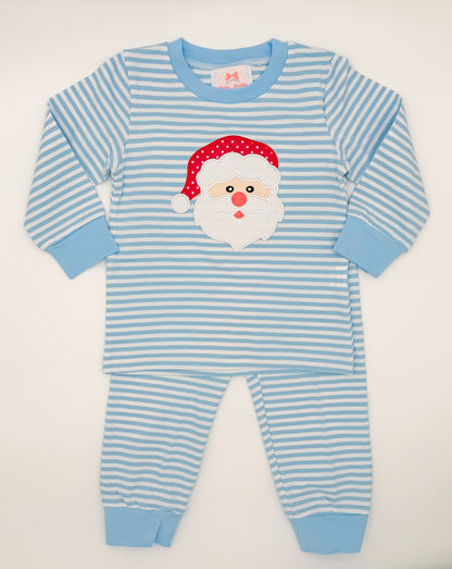 RTS: Classic Santa PJs Boy Pants Set