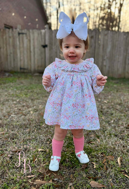 RTS: Petals + Pearls Girl Skirted Bubble