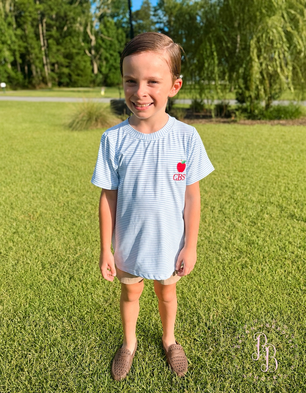 RTS: Boy’s Back to School Apple Shirt