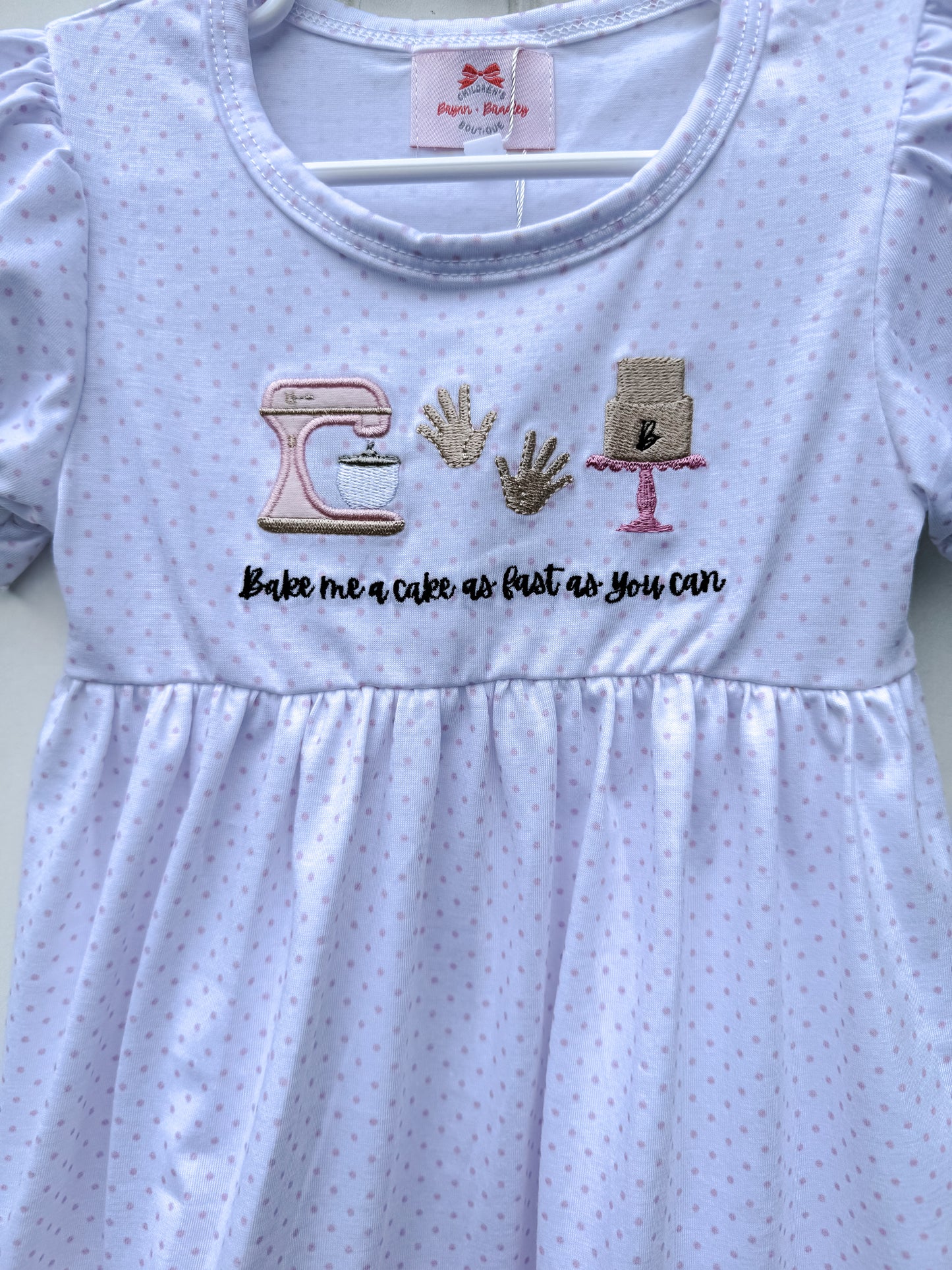 Girl’s Pat-A-Cake Dress