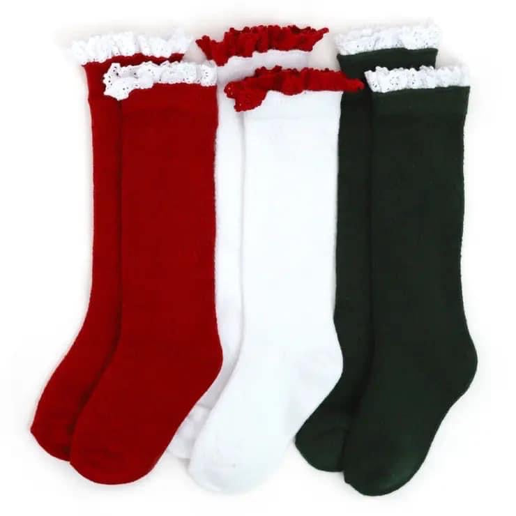 Little Stocking Co. Fancy Christmas 3-pack