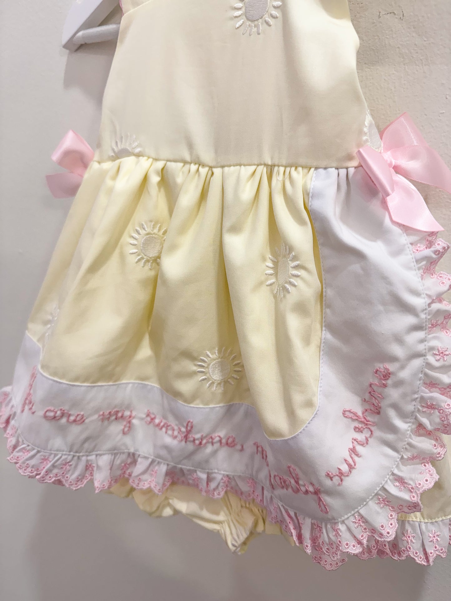 RTS: You Are My Sunshine Girl Skirted Bubble