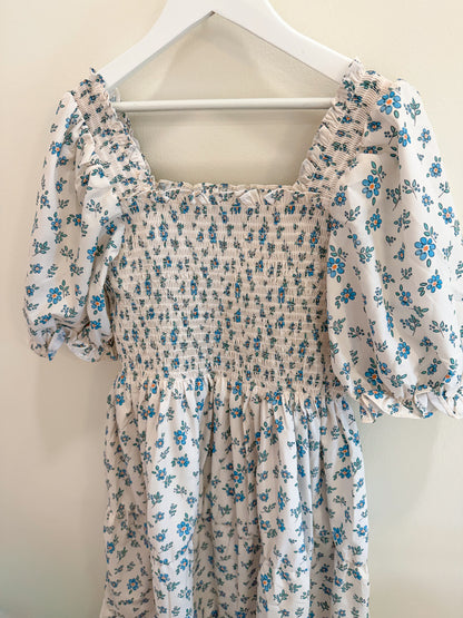 RTS: Bluebell Blooms Mom Midi Dress