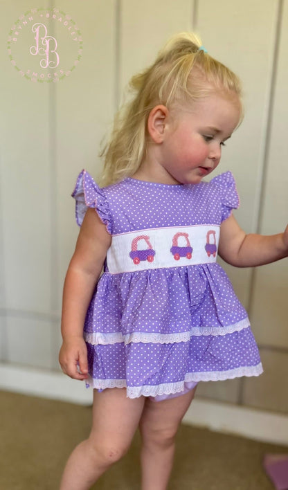 RTS: Cozy Coupes Girl Diaper Set