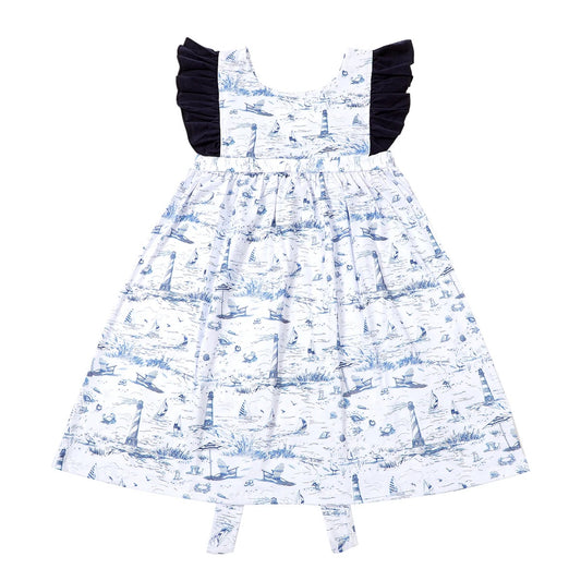 Nautical Girl’s Dress