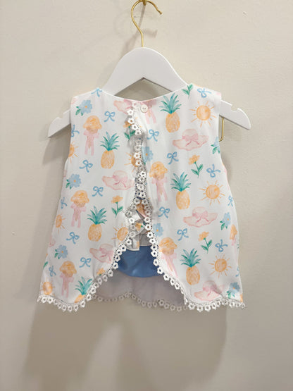 RTS: Sweet Sunshine Girl Diaper Set