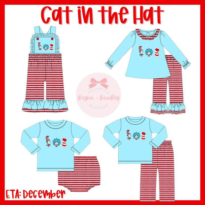 RTS: Cat in the Hat Boy Pants Set