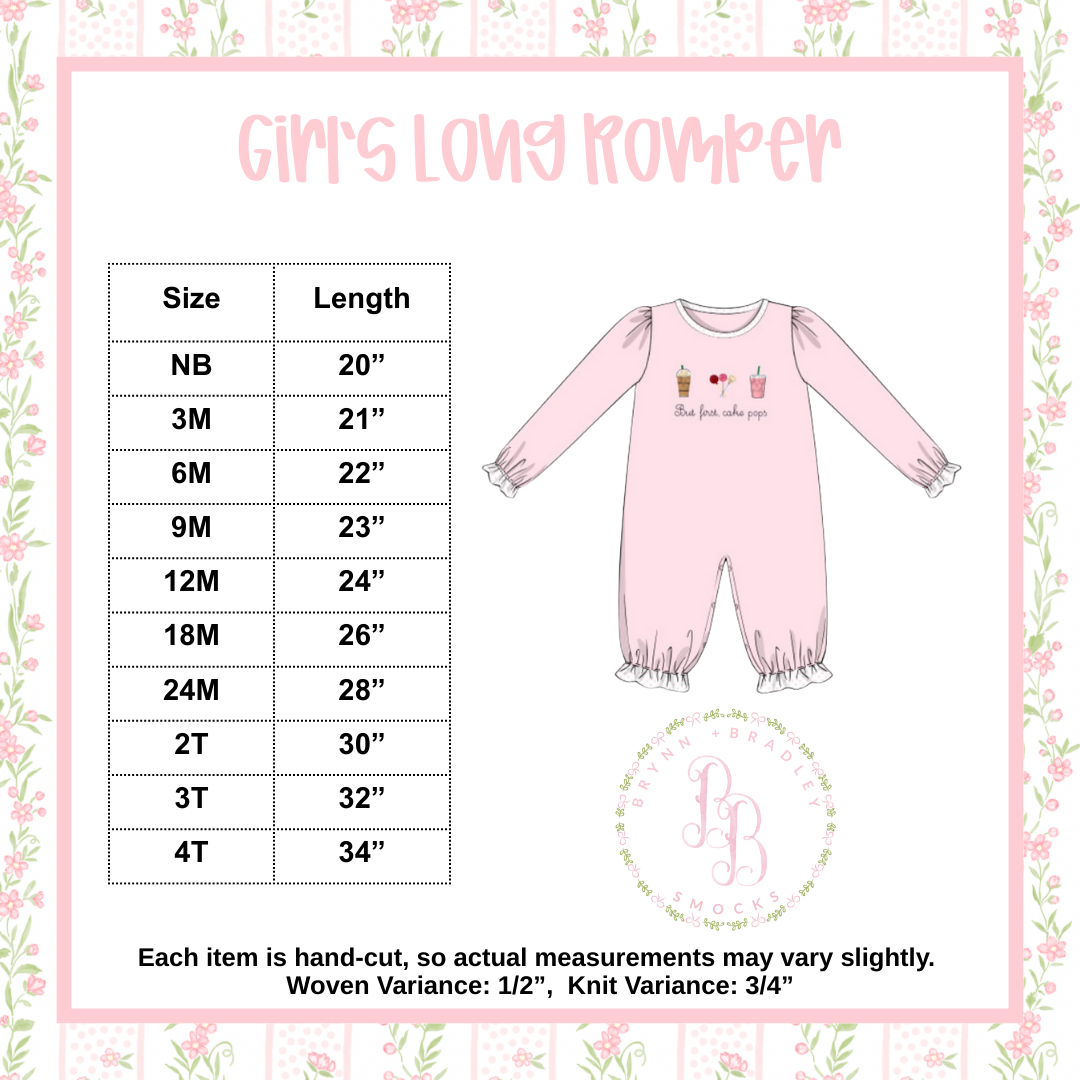 Girl Long Romper