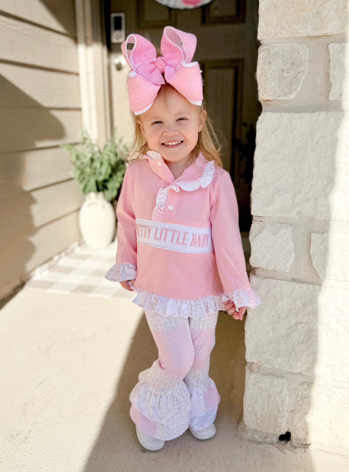 PO31: Parker’s Patchwork Ruffle Leggings Set- ETA: December