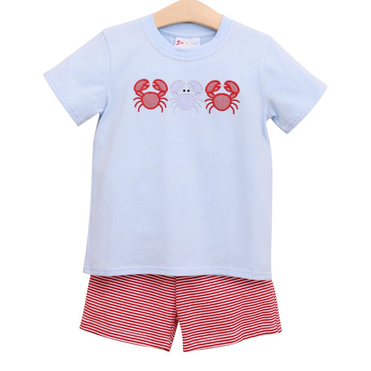 Boy’s Crab Shorts Set