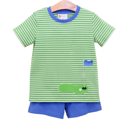 Boy’s Golf Shorts Set