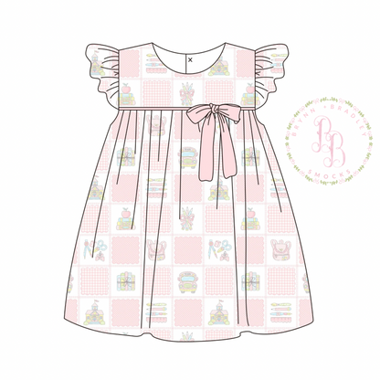 RTS: Storybook Schoolhouse Dress