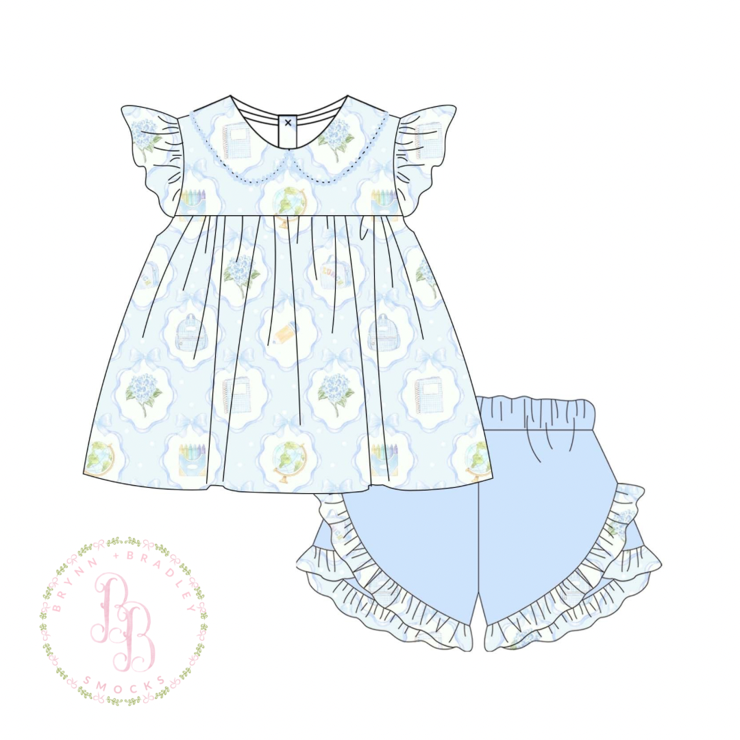 RTS: Primrose Prep Girl Shorts Set