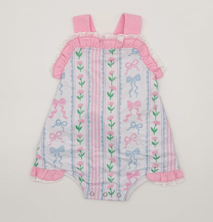 RTS: Gracie’s Garden Floral Sunsuit