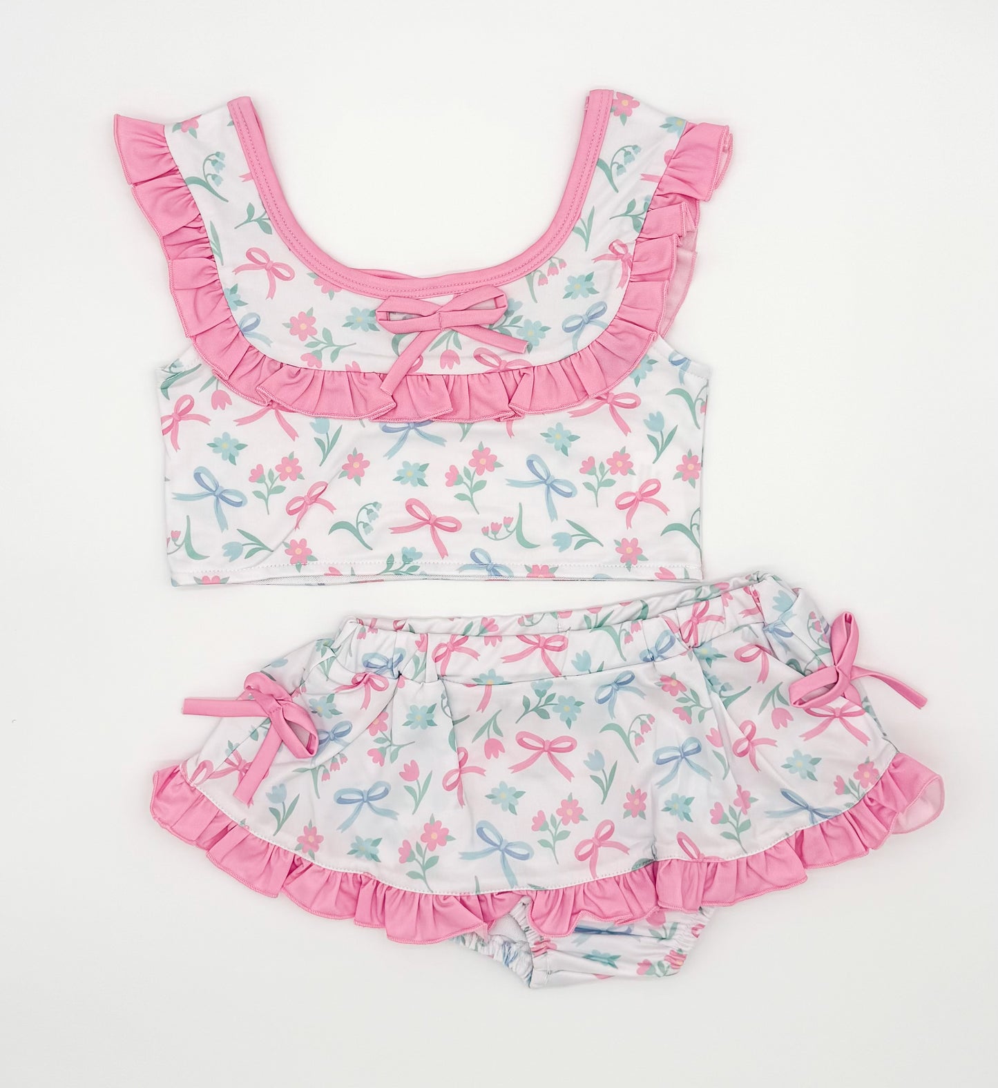 RTS: Bowtanical Garden Girl 2 Pc. Swimsuit