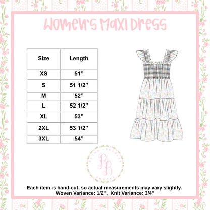 RTS: Emersyn’s Floral Mom Maxi Dress