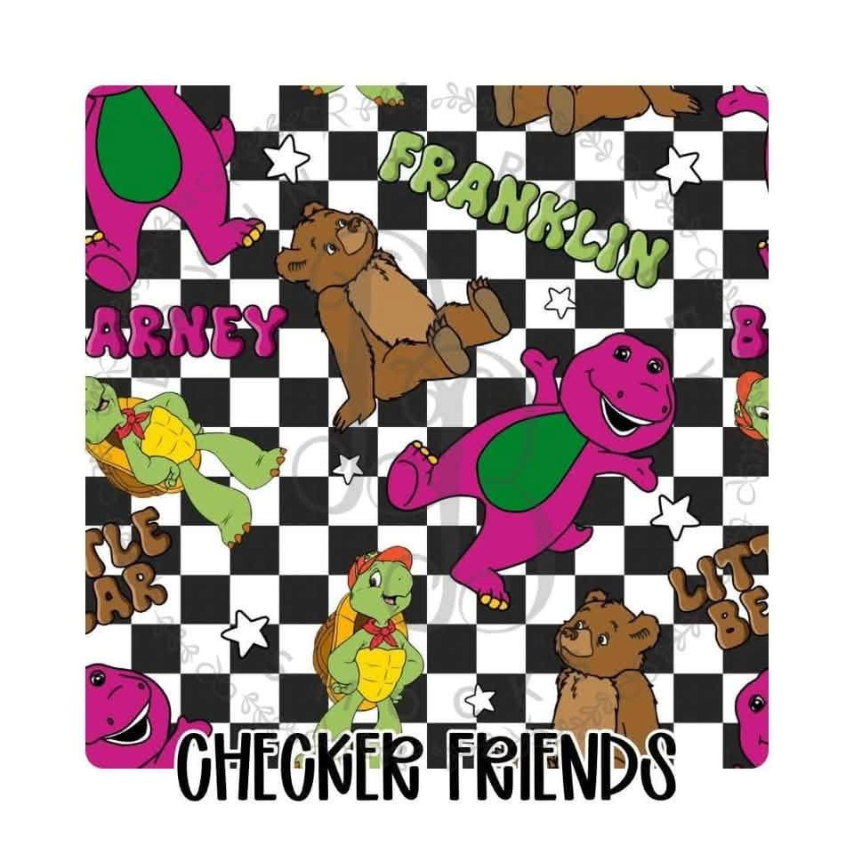 Preorder Nostalgia Bamboo: Checker Friends