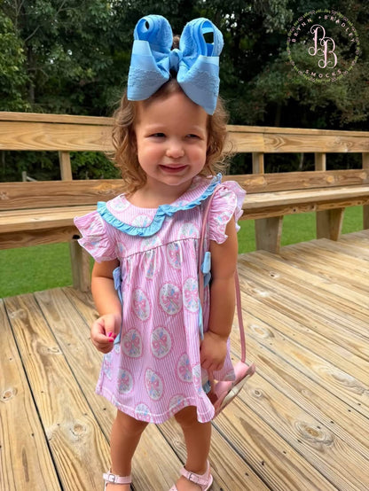RTS: Pencils + Posies Girl Diaper Set