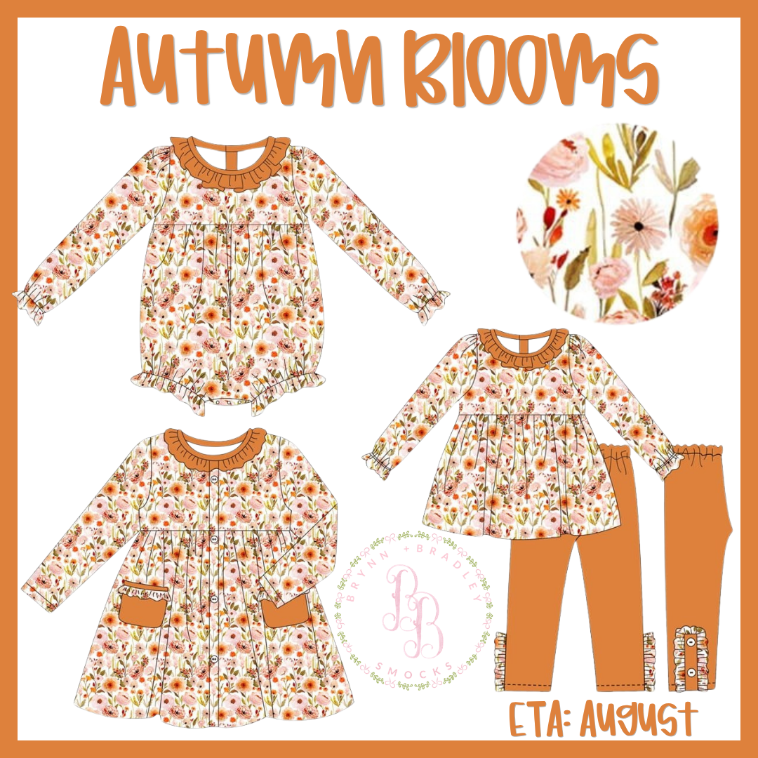 RTS: Autumn Blooms Girl Bubble