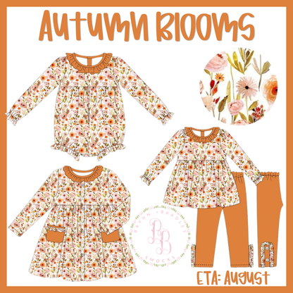 RTS: Autumn Blooms Girl Bubble