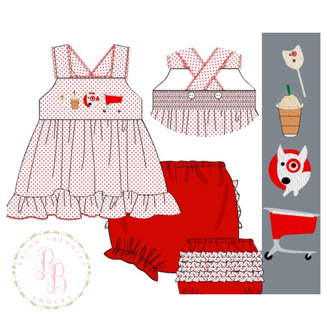 RTS: Our Favorite Spot Girl Diaper Set
