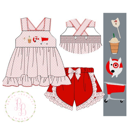 RTS: Our Favorite Spot Girl Shorts Set