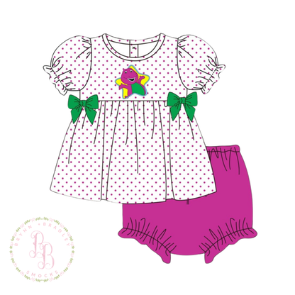 RTS: I Love You Girl Diaper Set