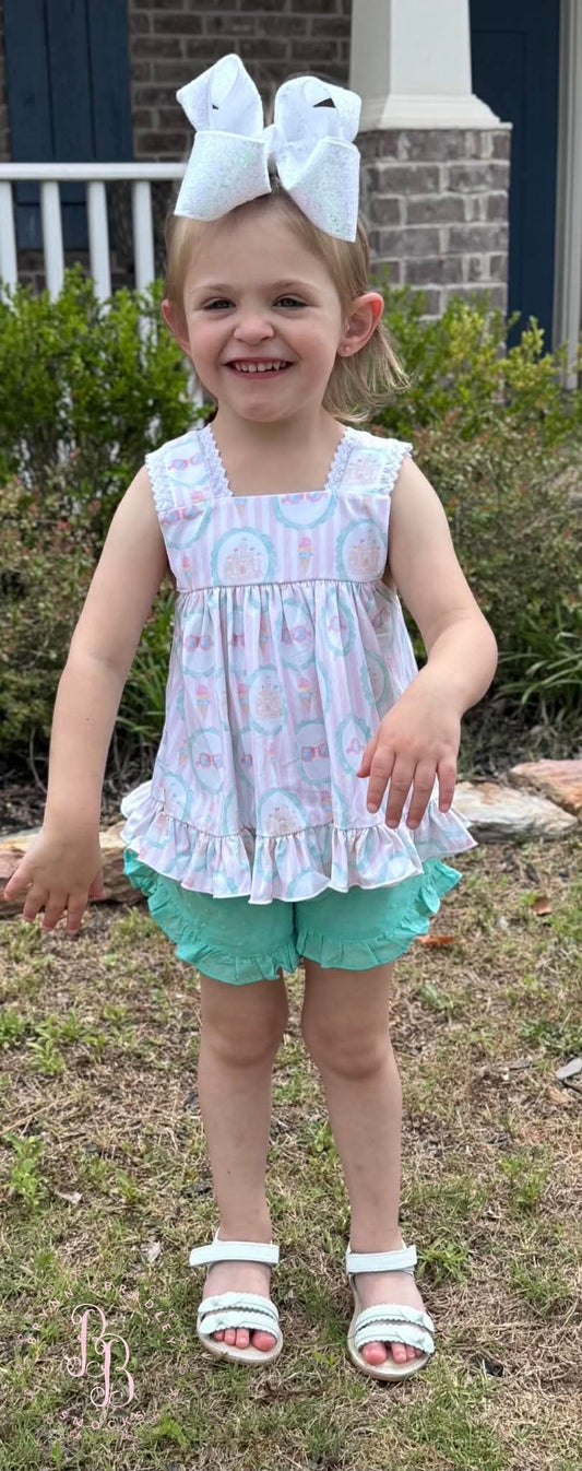 RTS: Sweet Treats Girl Shorts Set