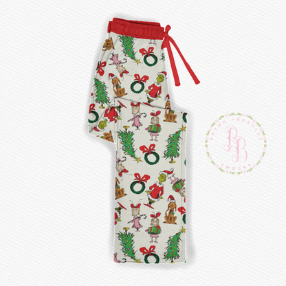 RTS: Merry Mischief Bamboo Adult Lounge Pants