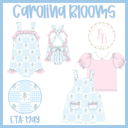 RTS: Girl’s Carolina Blooms Dress Set